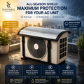 Premium AC Outdoor Unit Cover | Aluminium Coated Heat Protection Cover